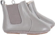 Little Indians Babyschoenen High Top Meisjes Leer Grijs Maat 15