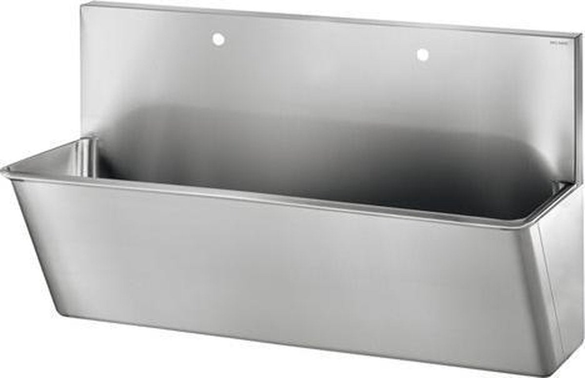 Medische scrub HYGIËNE L.1400 2 kraangaten Ø22 RVS 304 mat