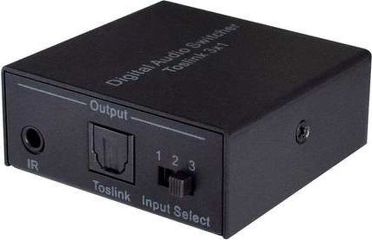 NÖRDIC SGM-131 SPDIF / TOSLINK digitale optische Audio switch 3 X 1