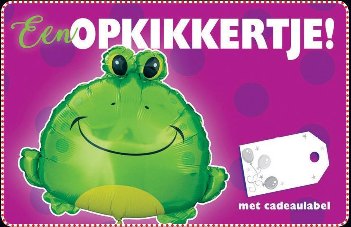 Folie ballon opkikkertje