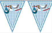 Vlaggenlijn Jongen blauw