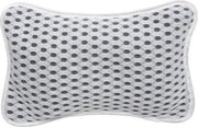Badkussen voor in bad - Met zuignappen - Wit - Nekkussen - Hoofdsteun - Jacuzzi - Hoofdsteun kussen - Accessoires - Badkamer kussen - Badkussens
