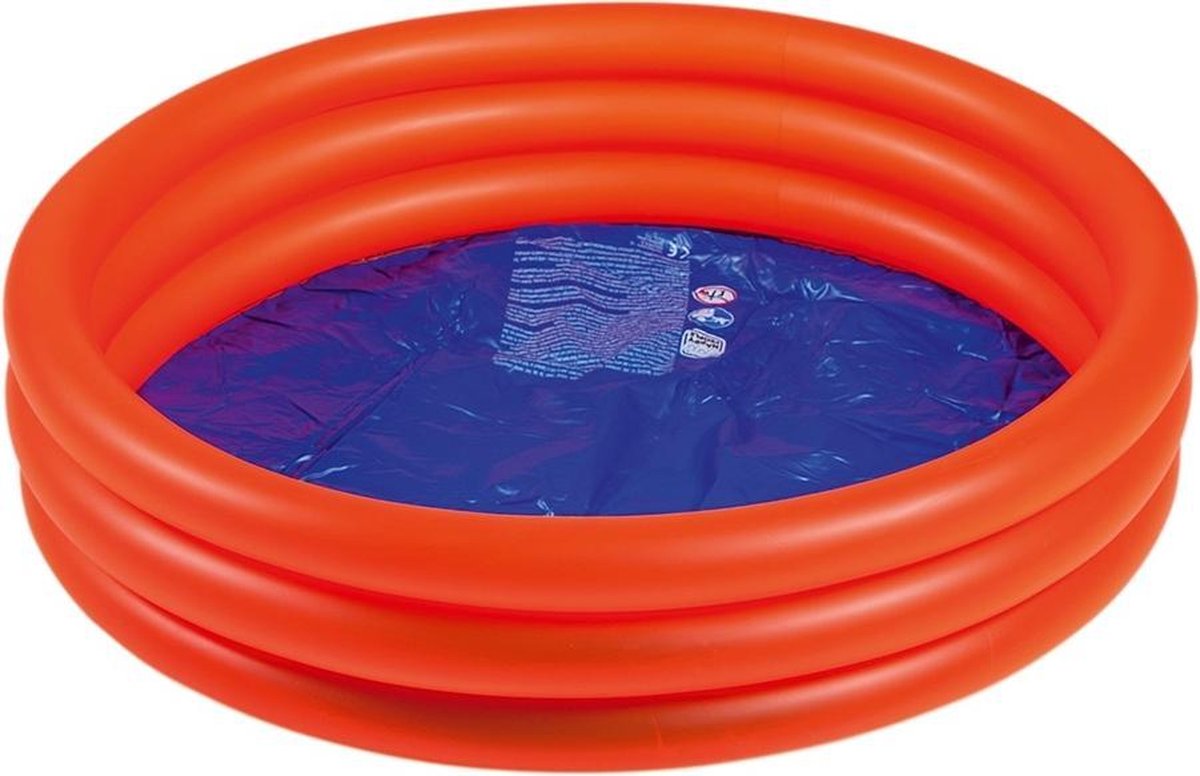 Wehncke Opblaaszwembad Junior 100 X 30 Cm Rood/blauw