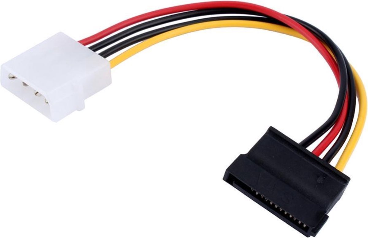 IDE to Serial ATA SATA Hard Drive Power Adapter Cable IDE to SATA Power Cable extender