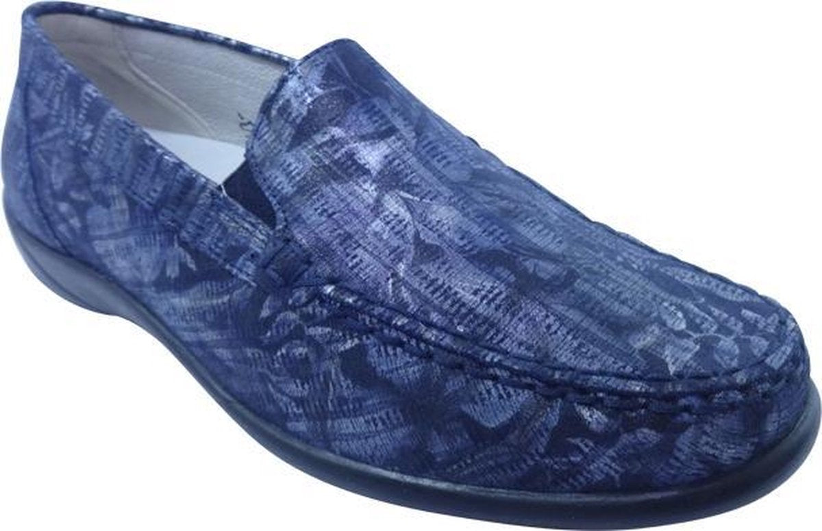 Waldlaufer Instapper 64004 144 217 Wijdte K Blauw Combi