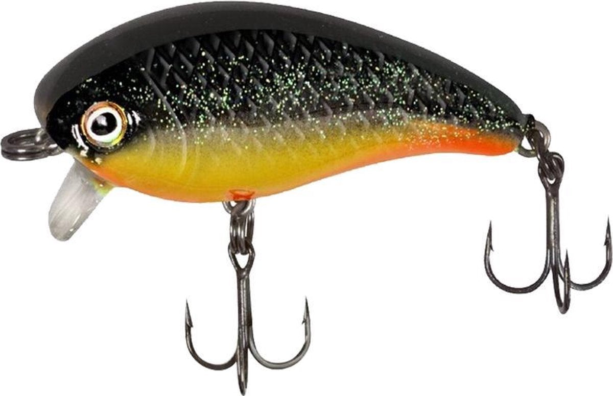 Mann's 1-Minus - Drijvend - Goby - 8cm - 26g -  Depth 30cm - Zwart
