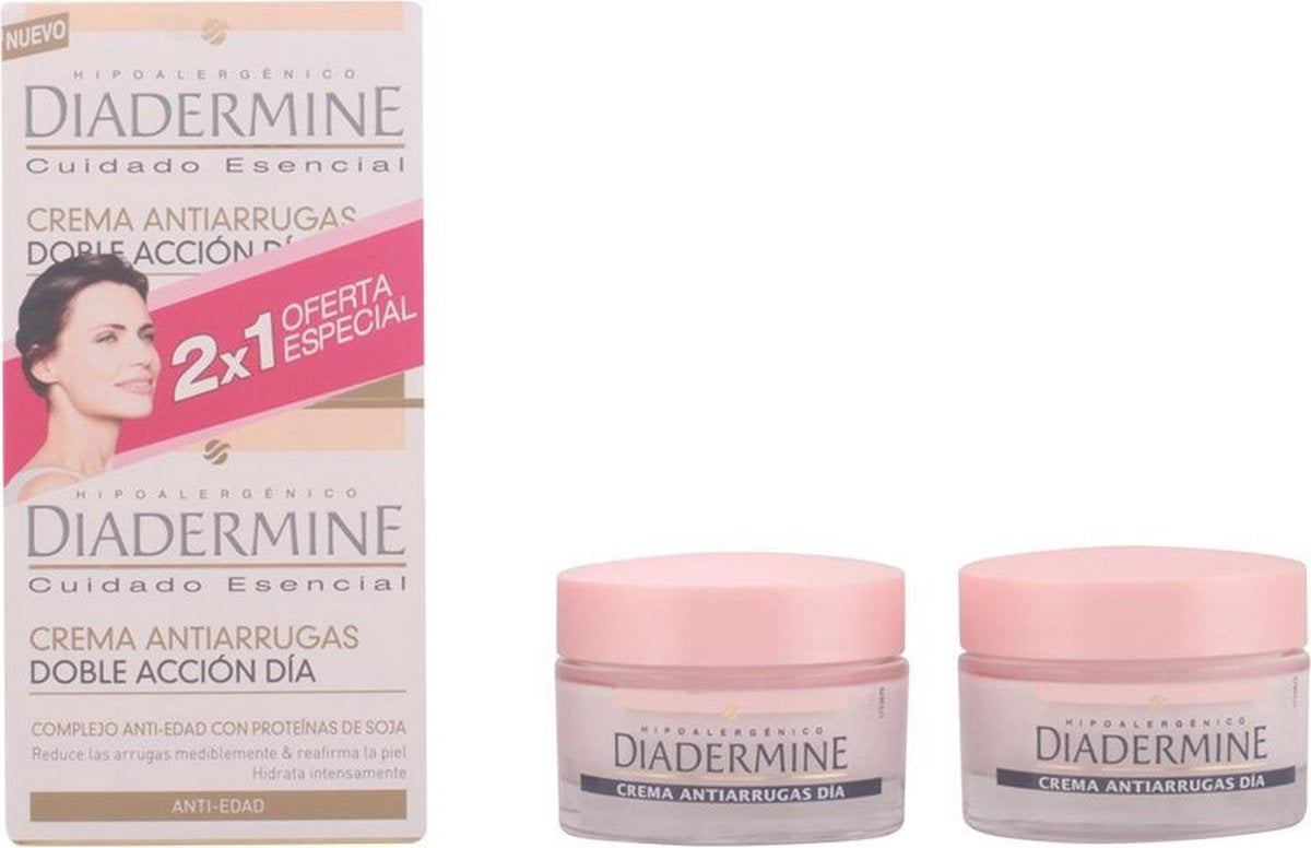 Diadermine Crema Antiarrugas Doble Accion Dia Lote 2 X 50 Ml