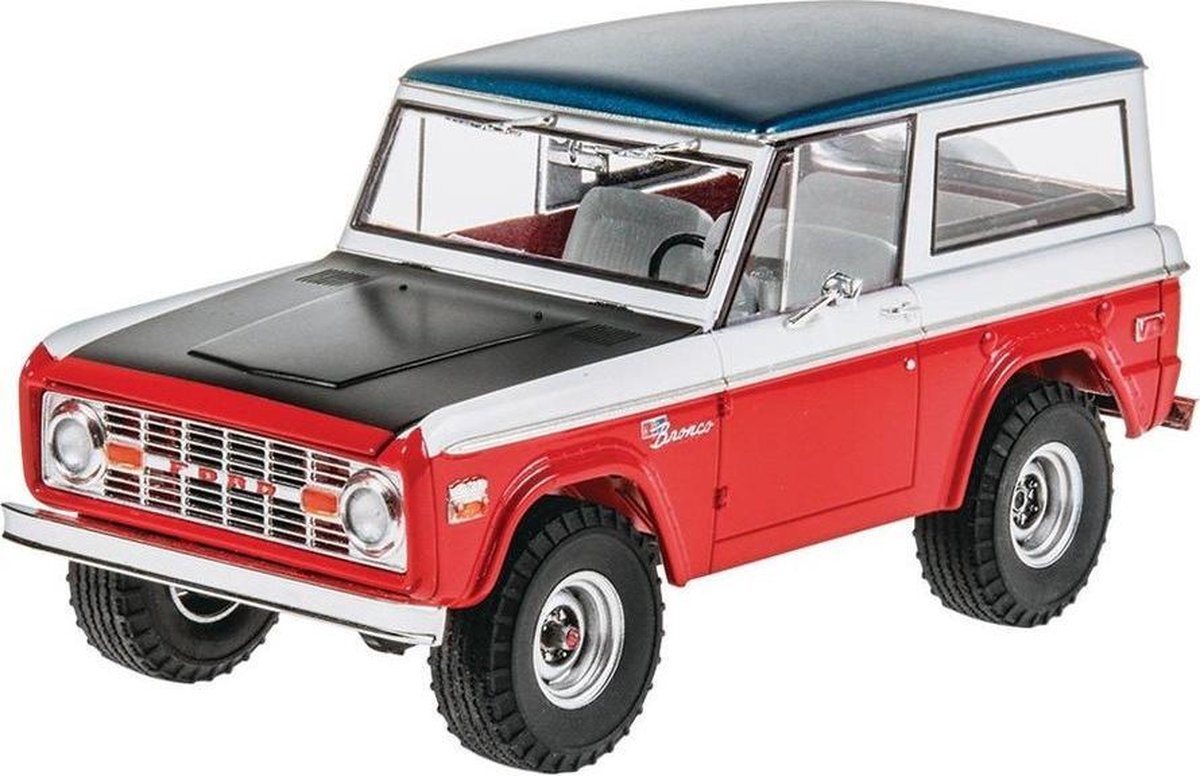 Revell Modelbouwset Ford Bronco 1:25 Rood 137-delig