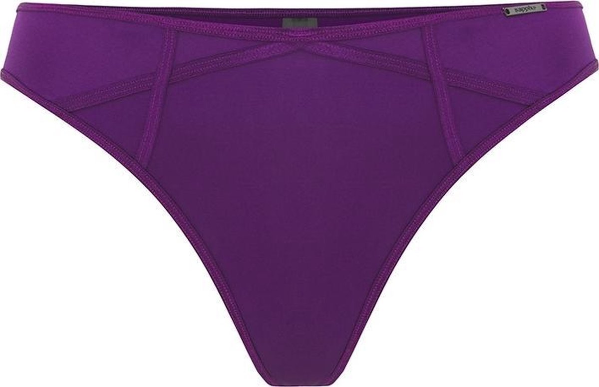 SAPPH - Mistress Purple String Dames - maat L - Paars