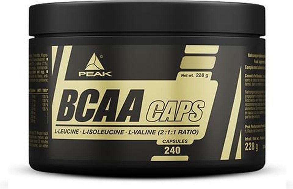 Peak - BCAA Caps (240) Standard