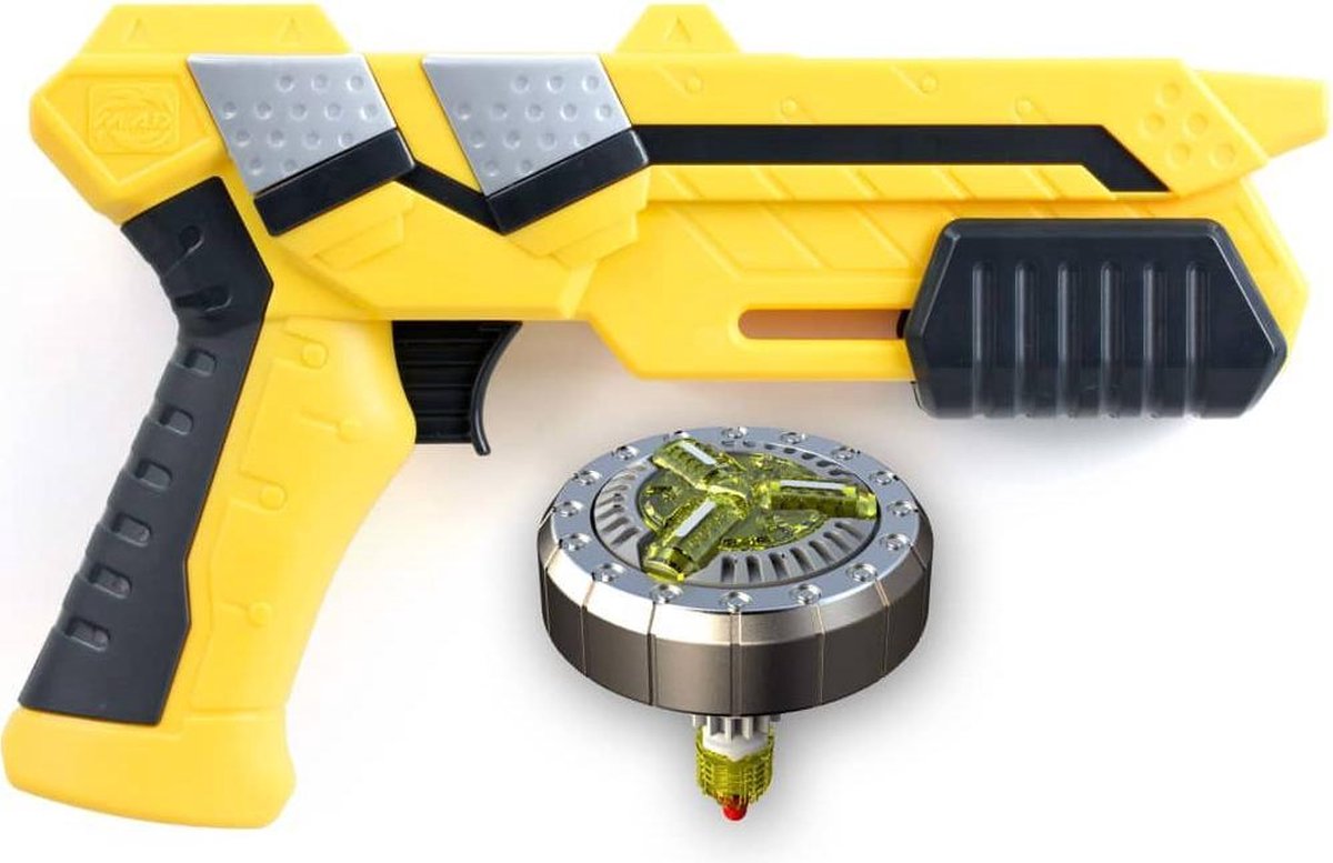 Spinner Mad Single shot blaster Sandstorm - geel