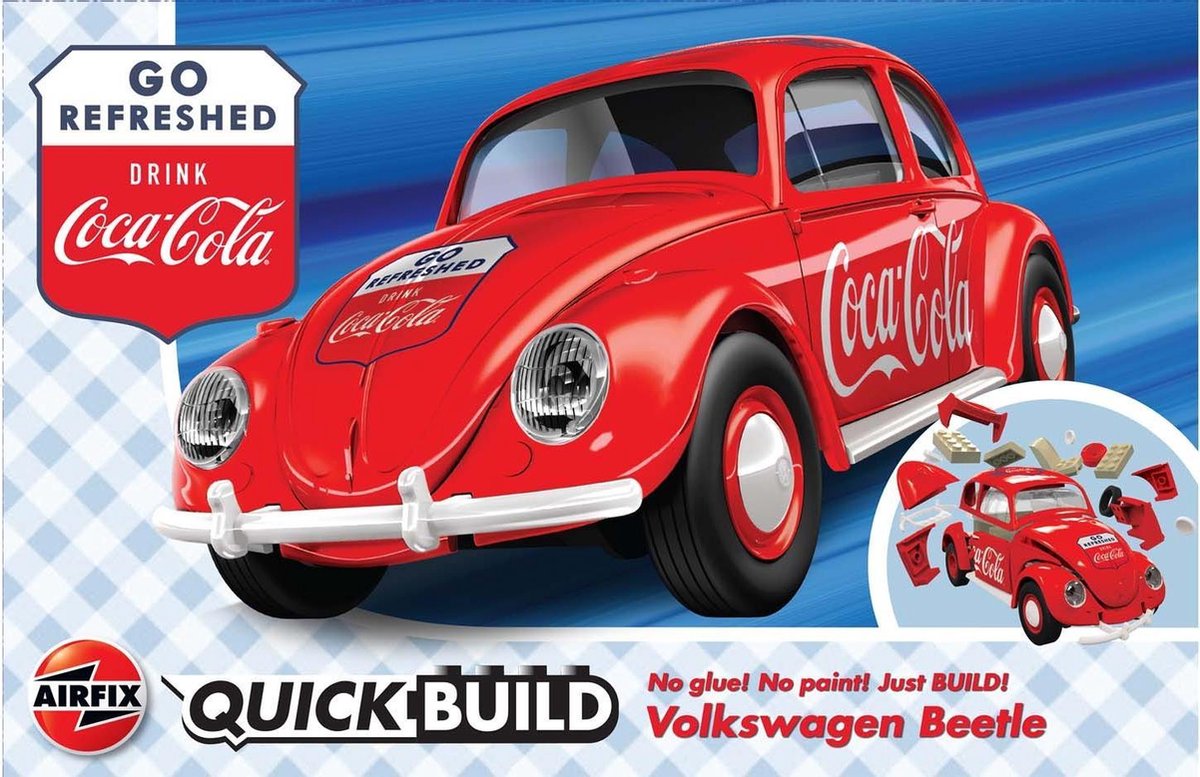Airfix J6048 landvoertuig model Montagekit Stadsauto miniatuur