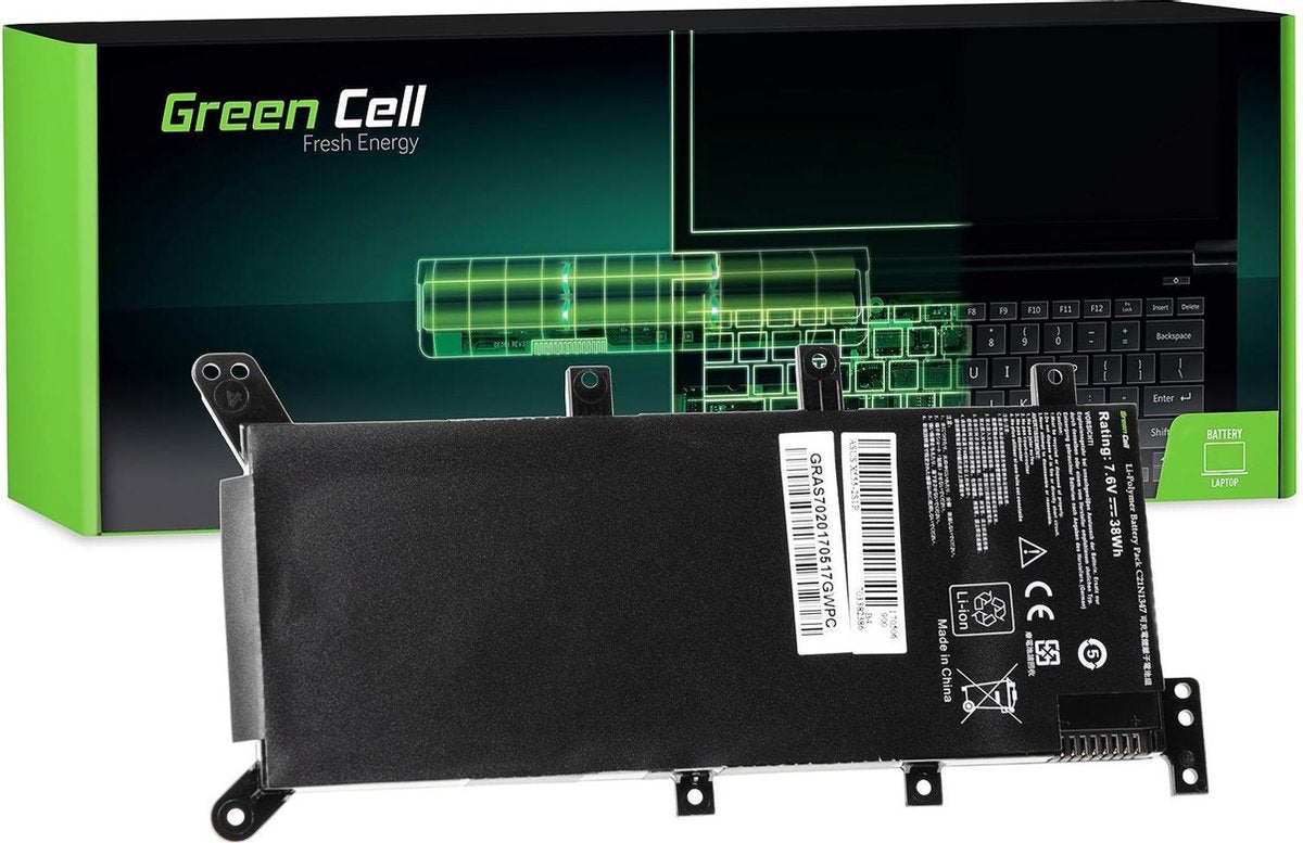 Green Cell AS70 Laptopaccu 7.6 V 4000 mAh Asus