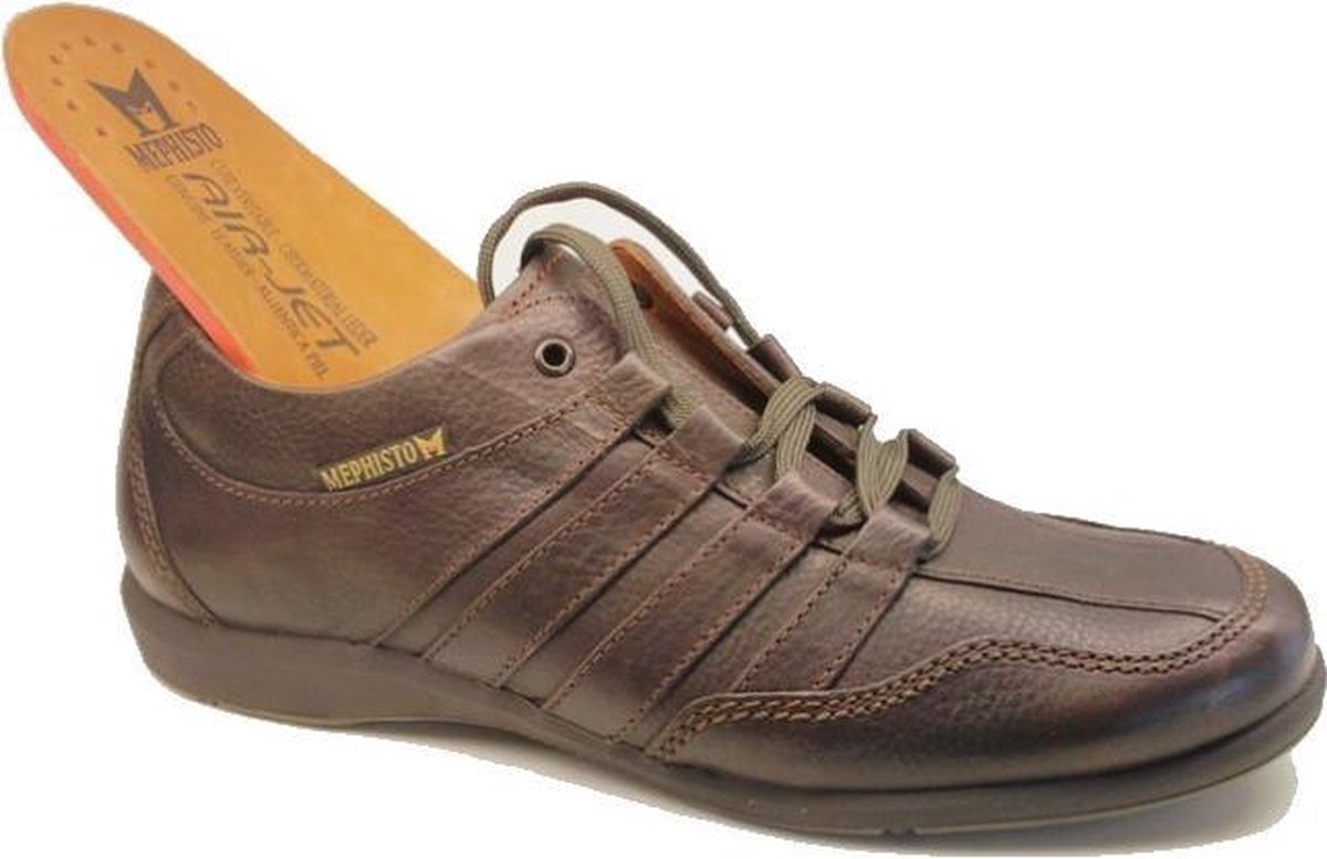 Mephisto BOLTON Heren Veterschoen - Bruin - Maat 40.5