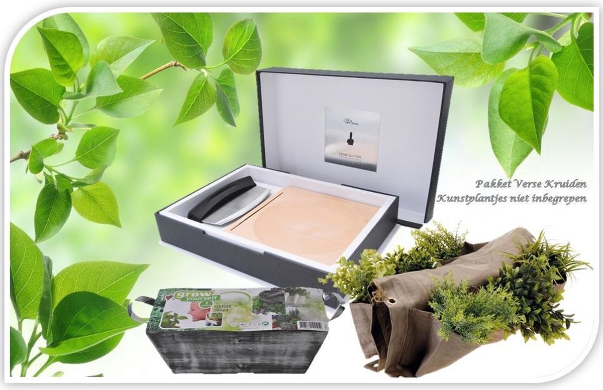 Pakket verse kruiden tuin