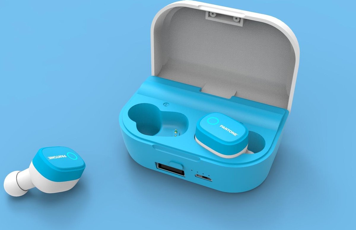 Pantone True Wireless Stereo Earphone TWS - Blue