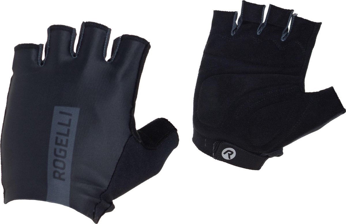 Rogelli Pace Fietshandschoenen - Unisex - zwart