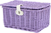 AMIGO - Fietsmand - Type bakkersmand - Voor - Paars – 15