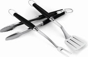 Weber Barbecue Gereedschapsset - 3-delig - RVS - Zwart