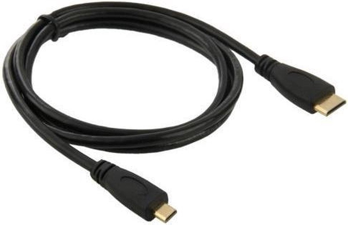 Mini HDMI naar Micro HDMI kabel 1 meter (male to male)