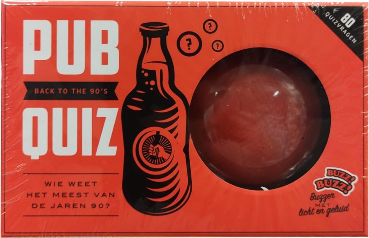 Spel - Pubquiz - Back to the 90's