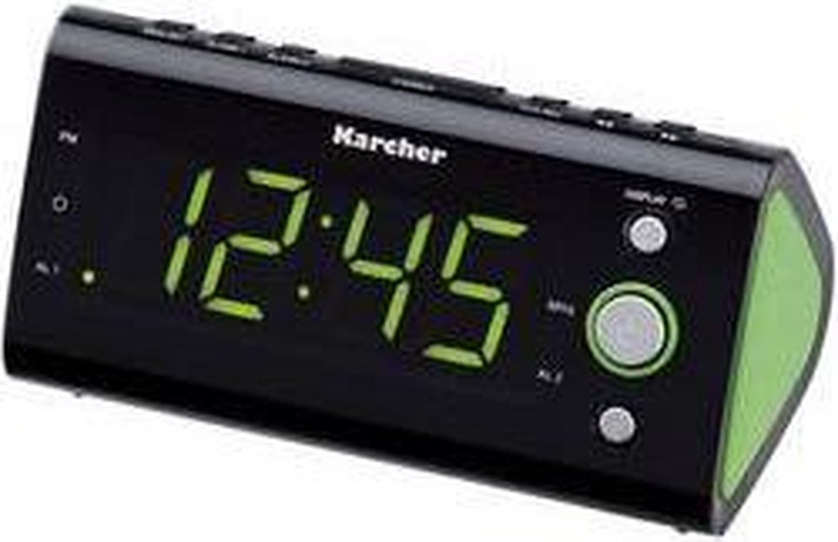 Karcher UR 1040 Wekkerradio FM Groen
