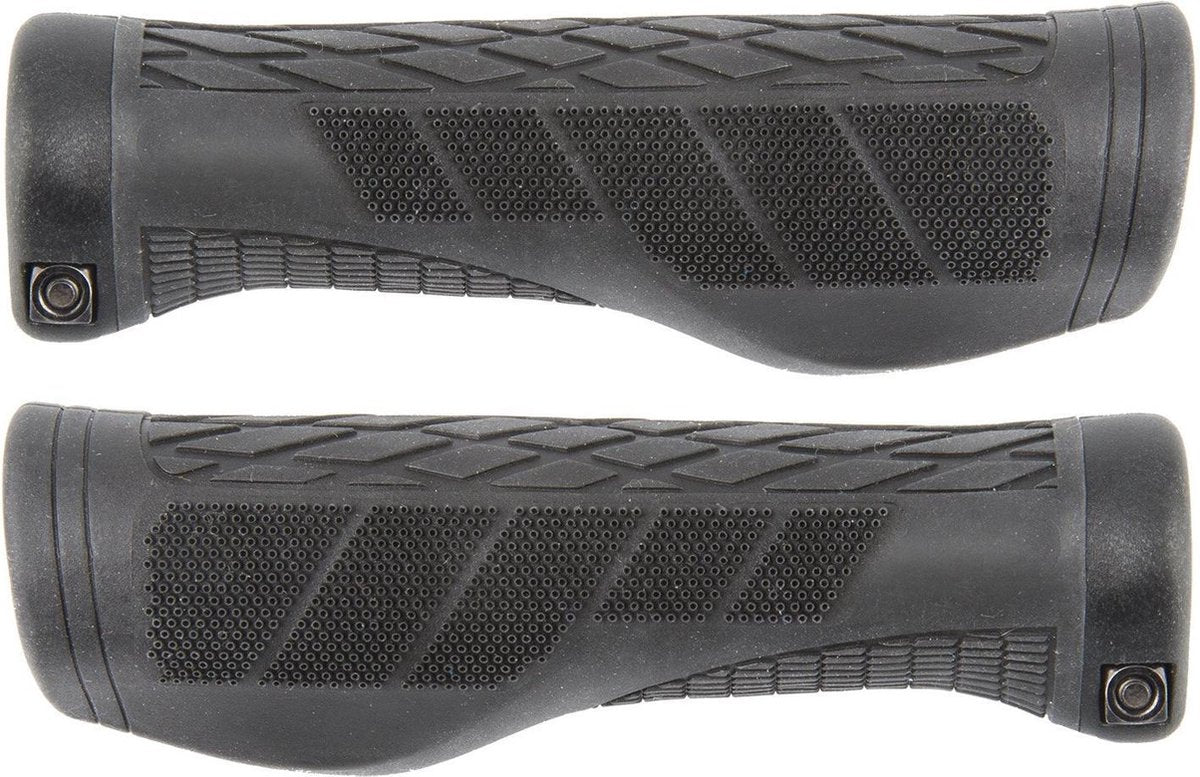 M-wave Handvatten Cloud Ergo Fix 132 Mm Rubber Zwart Per Set