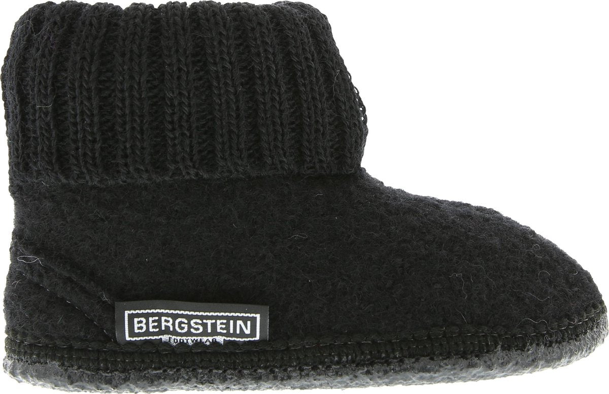 Bergstein Cozy Sloffen - Black - Maat 30