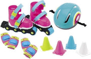 Imaginarium Rolling Set pink - Skates met brede wielen en bescherming