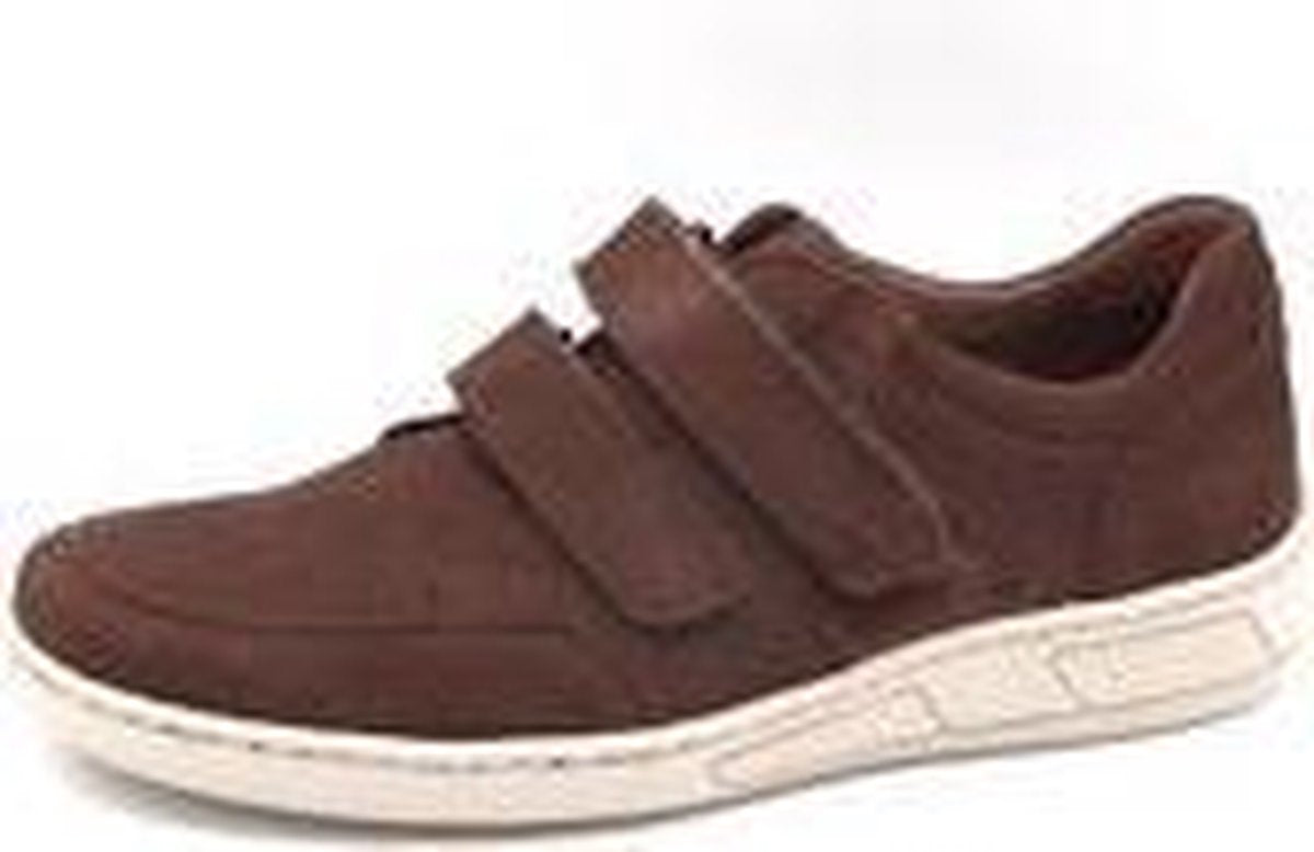 Waldläufer Heren Klittenbandschoen 979301-301-394 Bruin - H-Tim Wijdte H - Maat 8