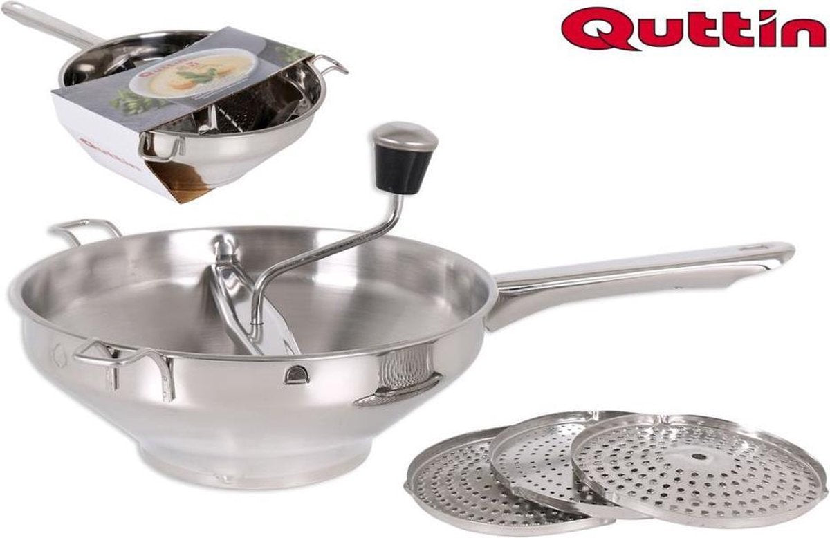 Pureezeef met 3 schijven - 24 CM