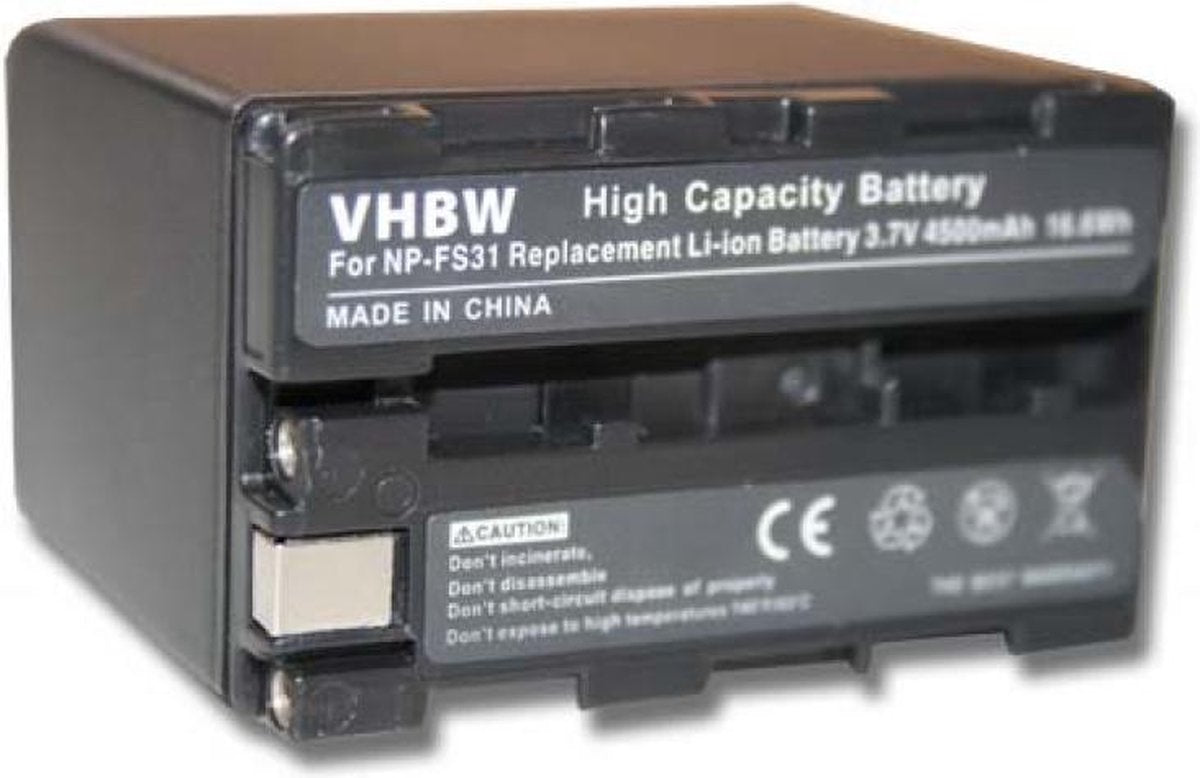 VHBW Camera accu compatibel met o.a. Sony NP-FS33 / 4200 mAh