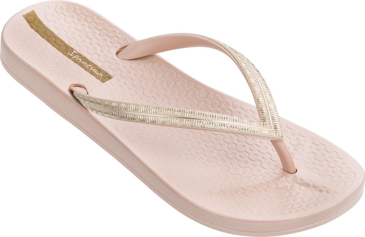 Ipanema Anatomic Mesh Dames Slippers - Beige/Gold - Maat 41/42