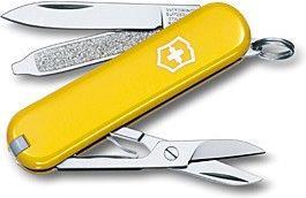 Victorinox Classic SD Zakmes - 7 Functies - Geel
