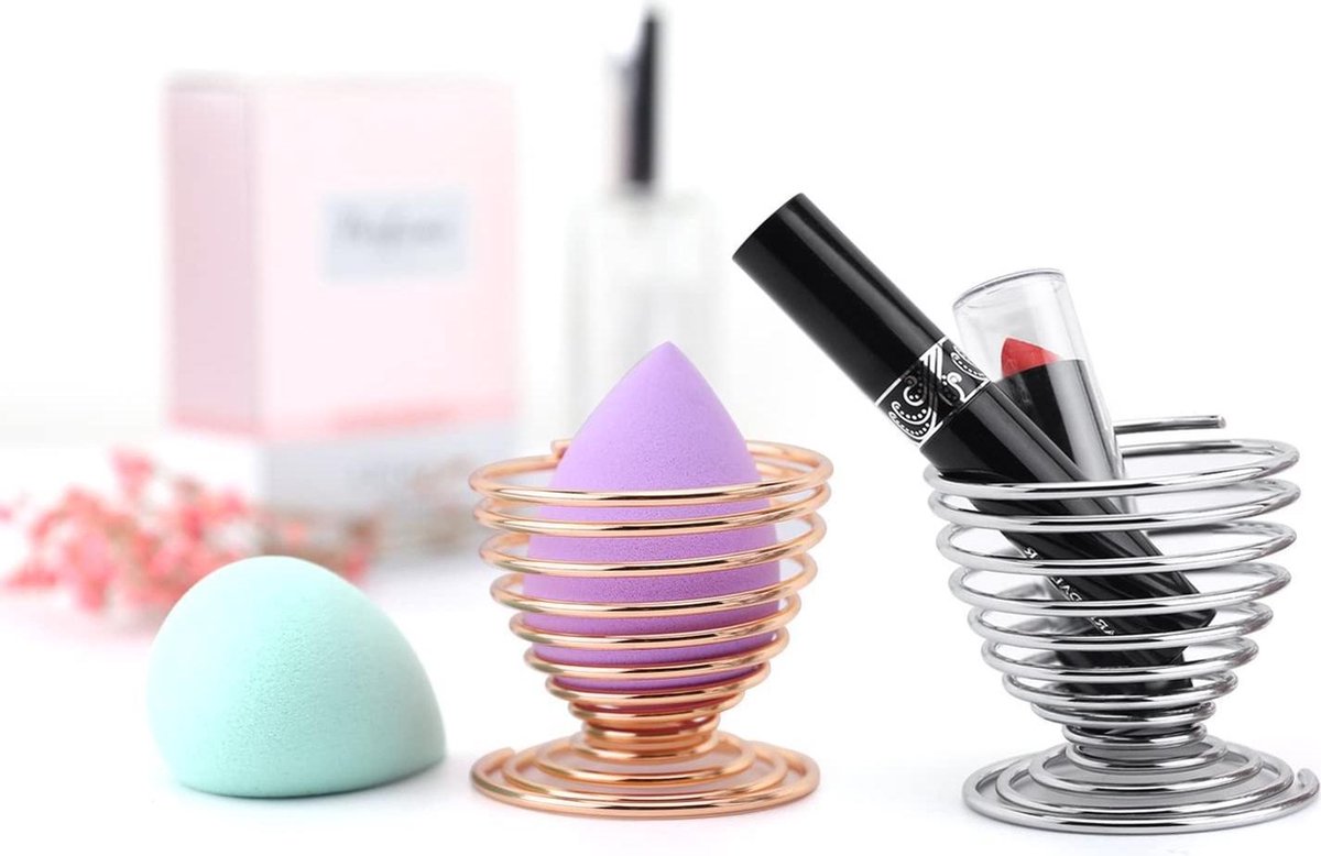 Make-Up Spons Houder- Spons Blender Houders Schoonheid Spons Houder Droogrek Ei Poeder Bladerdeeg Display- make-up spons standaard om te drogen- beauty blender houder