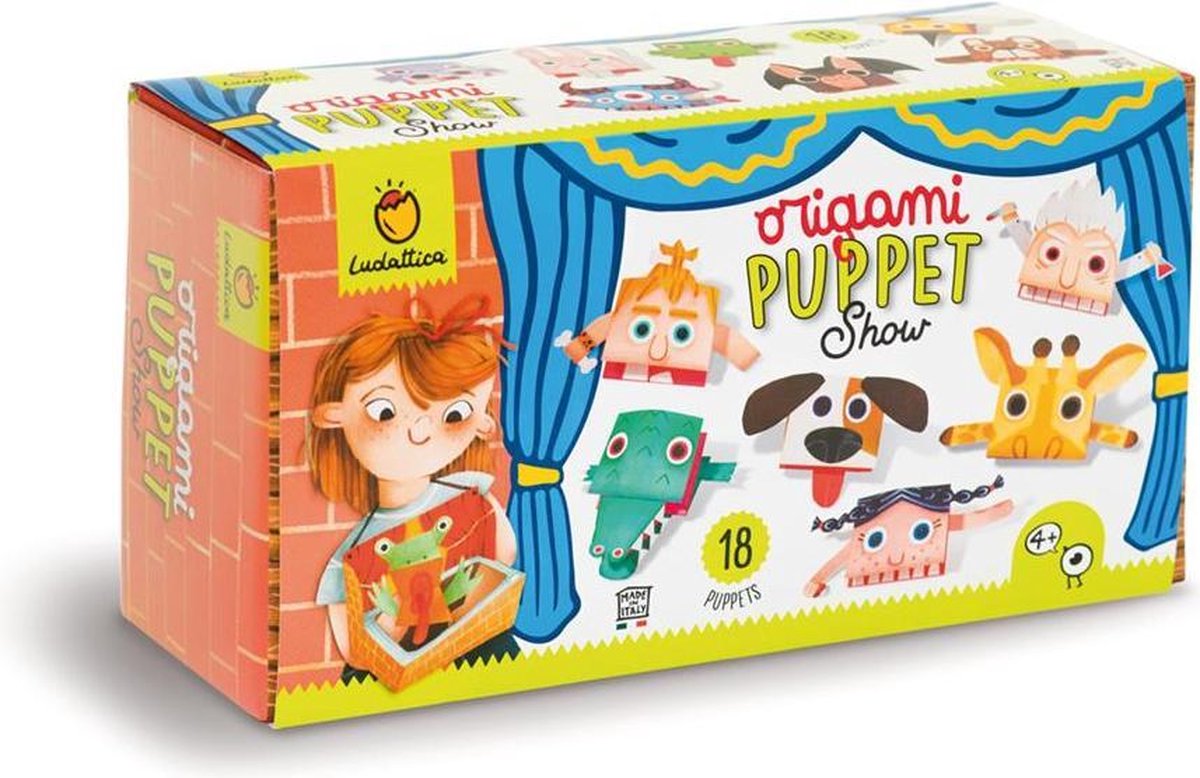 Ludattica Origami: PUPPET SHOW 34x18x13cm