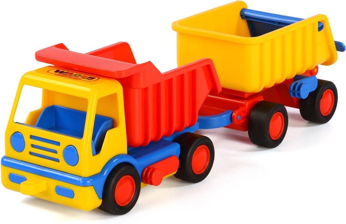 Wader Basics Kiepwagen met Trailer