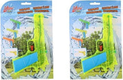 20x Waterpistolen/waterpistool geel klein van 18 cm kinderspeelgoed - waterspeelgoed van kunststof