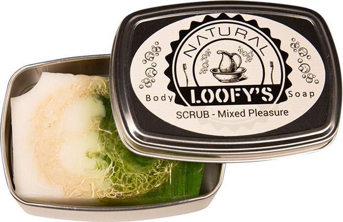 Loofy's - Douche Scrub Mixed Pleasure - 100% Plasticvrij