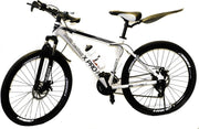 Pro-Fit Tiener Mountain Bike 26" met 21 versnellingen - Wit