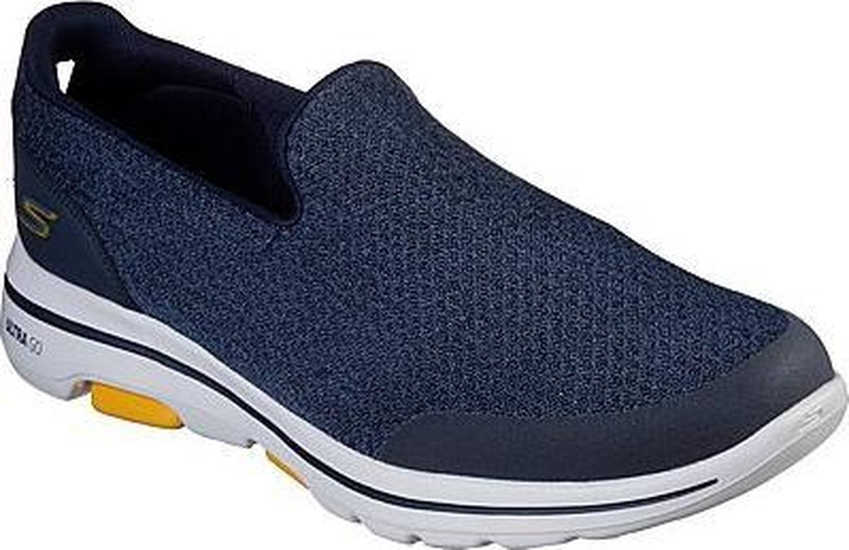 Skechers  - GO WALK 5-SPARROW - Mens - Navy Yellow - 44