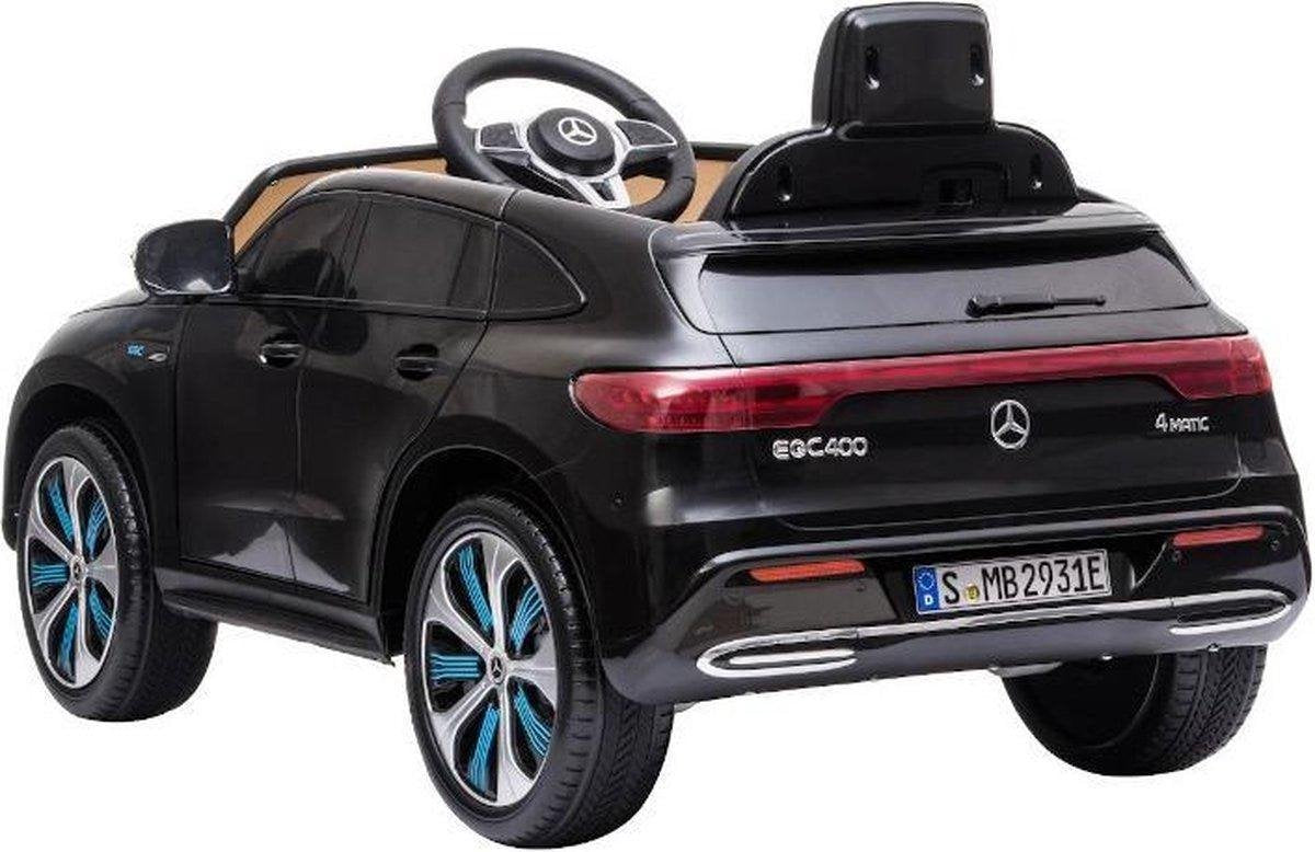 Mercedes EQC - Elektrische Kinderauto - Accu Auto - Sterke Accu - Afstandsbediening - Zwart