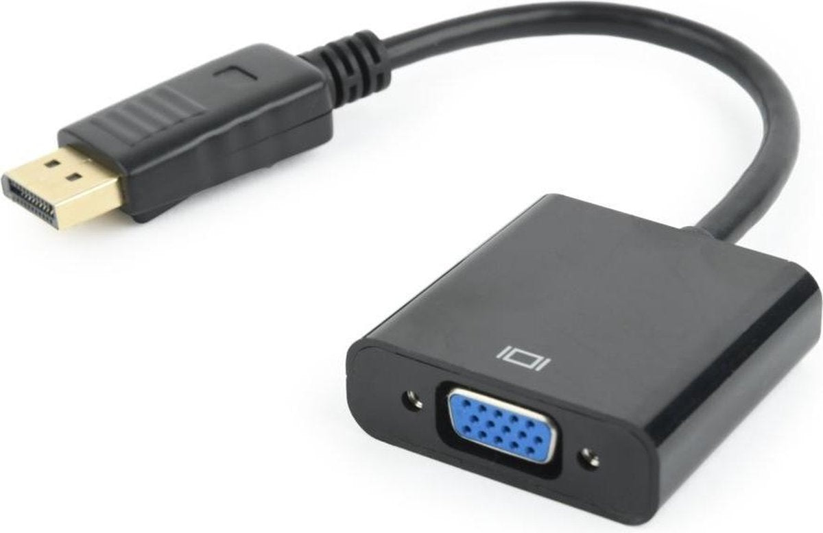 Gembird DisplayPort to VGA adapter Cable Black