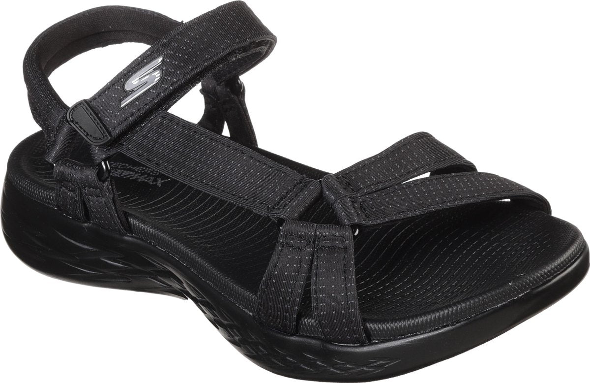 Skechers On-The-Go 600 - Brilliancy Sandalen Dames - Black - Maat  42