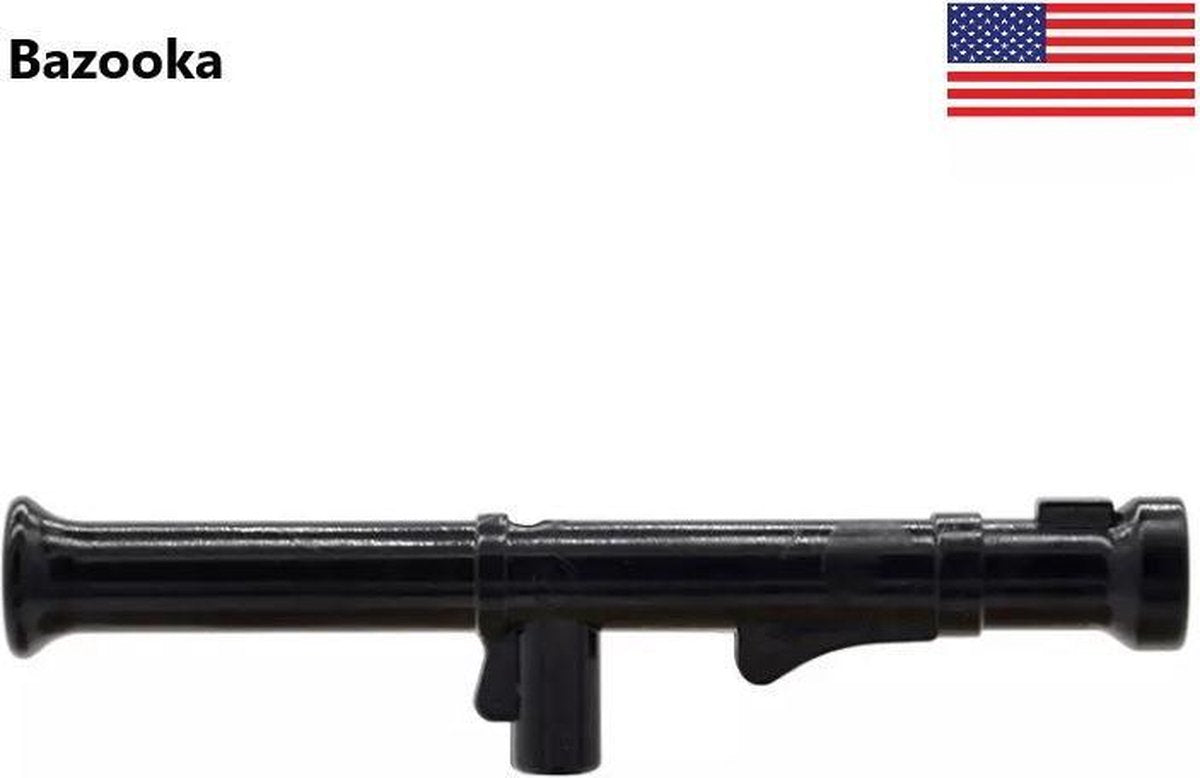 G32 - 10x Amerikaanse Bazooka - WW2 Bouwstenen - Lego fit - WW2 - Soldaten - Militair - Tank - Army - Bouwstenen - Wapens - Geweren - Brick - Tweede Wereld Oorlog - Mini-figures - Leger - Duits - Navy Seals