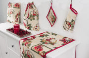 Tafelloper - luxe gobelinstof - Christmas Armin - Kerst - Loper 140 cm