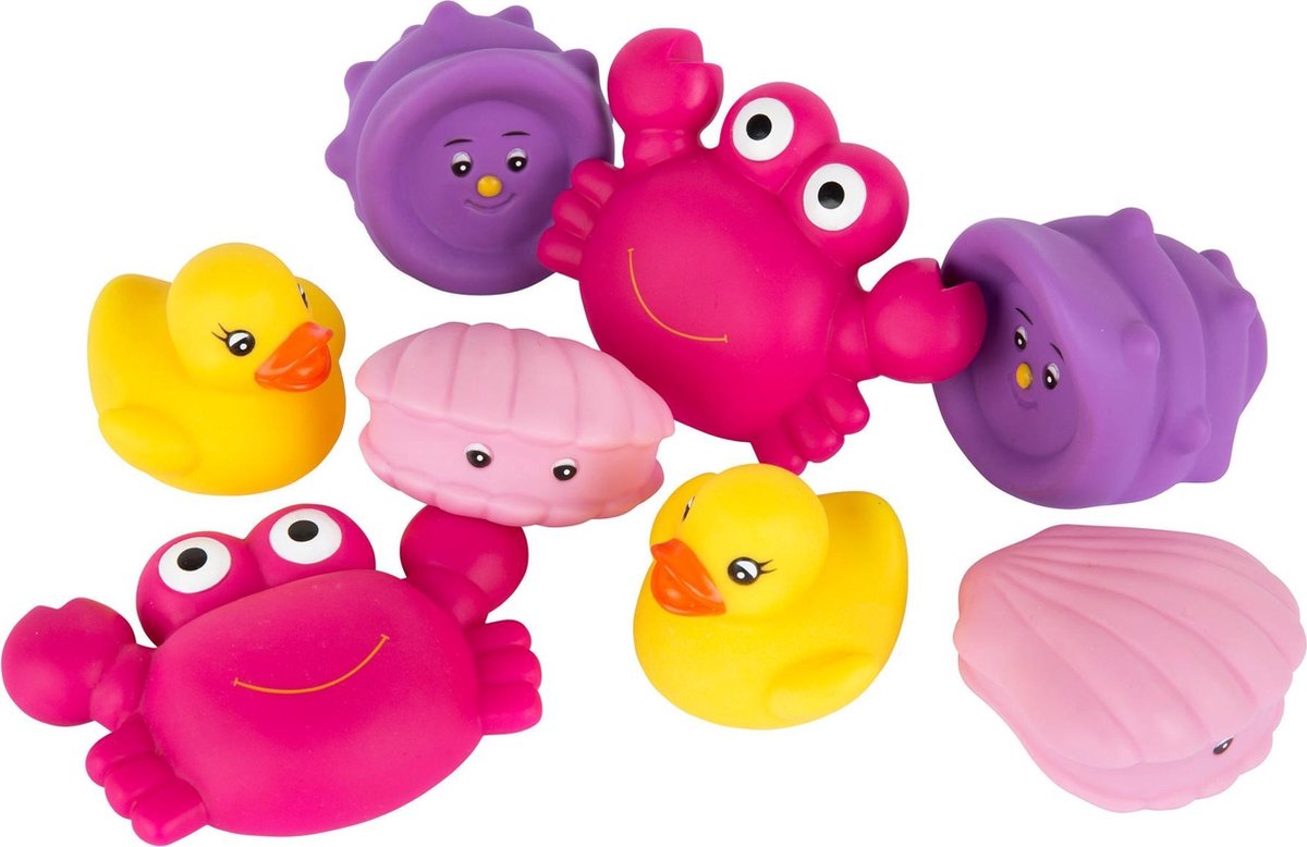 Playgro Floating Sea Friends Pink Fully Sealed