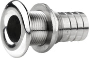 VETUS bolle RVS Huiddoorvoer met Slangtule  2" x 100 mm