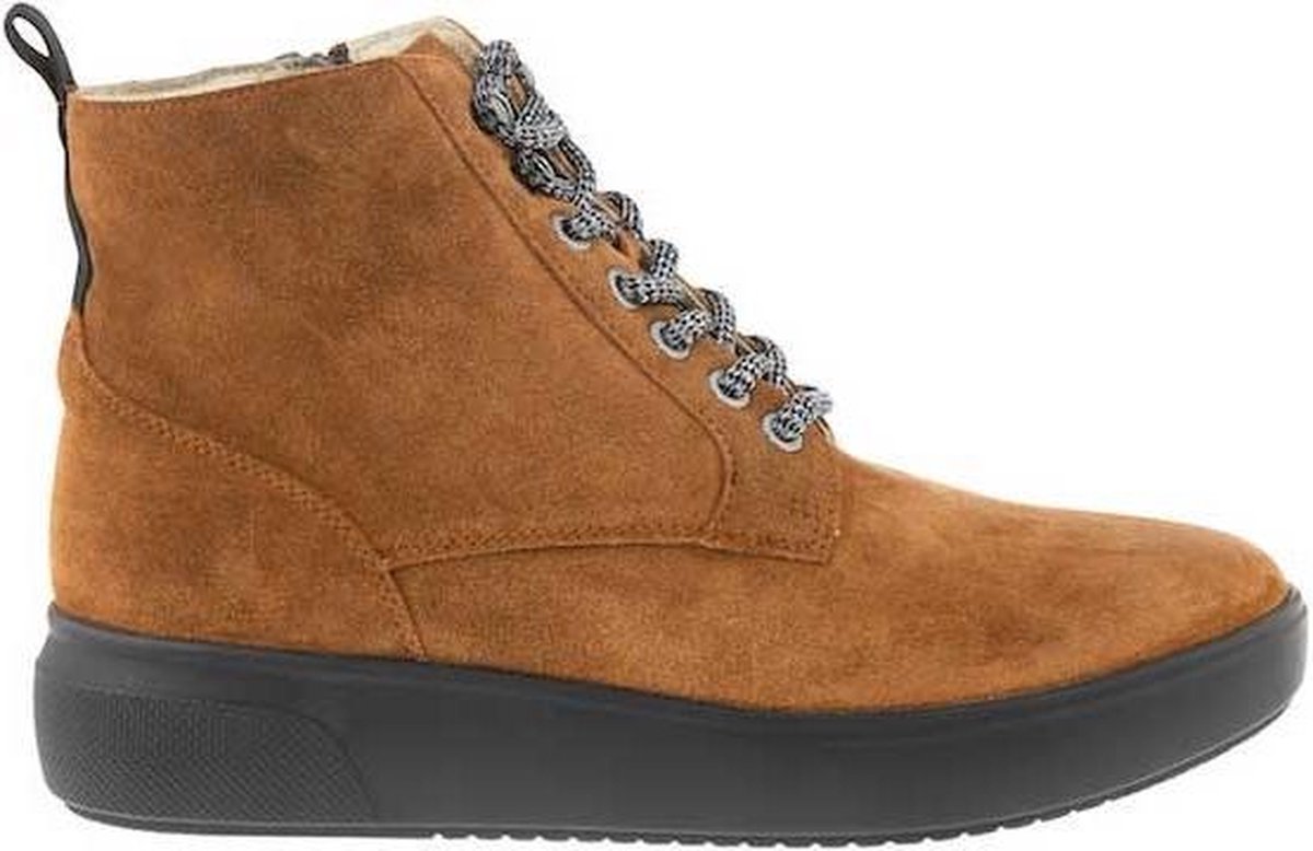 Waldlaufer -Dames -  cognac/caramel - enkellaarzen - maat 37½