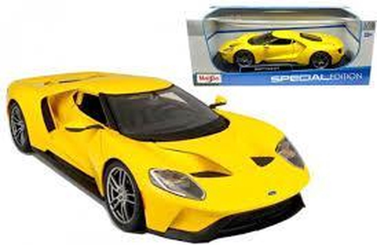 Ford GT 2017 Geel 1-18 Maisto